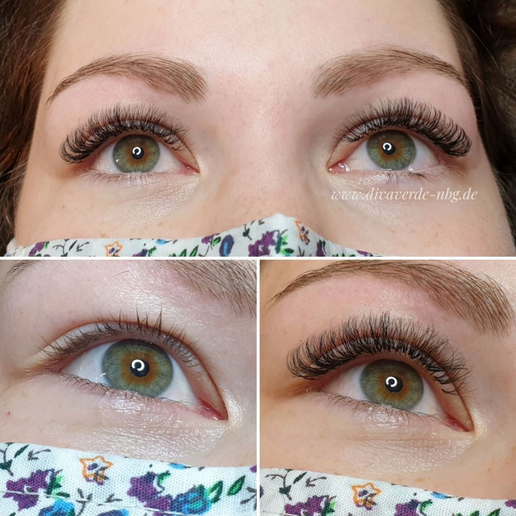 Wimpern Pflege bei Divaverde Nürnberg